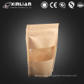 new arrival kraft paper packaging bag with zipper